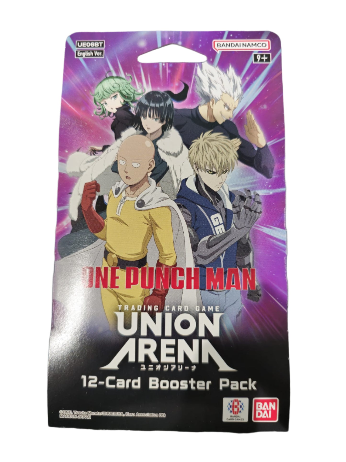 Bandai - Union Arena - One Punch Man - UE06BT - Sleeved Booster Pack