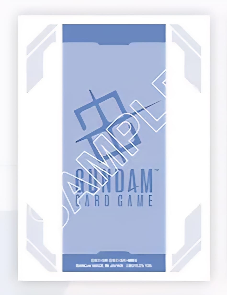 Bandai - Gundam - Official Card Sleeves - 70 Sleeves - Gundam Card Game Logo
