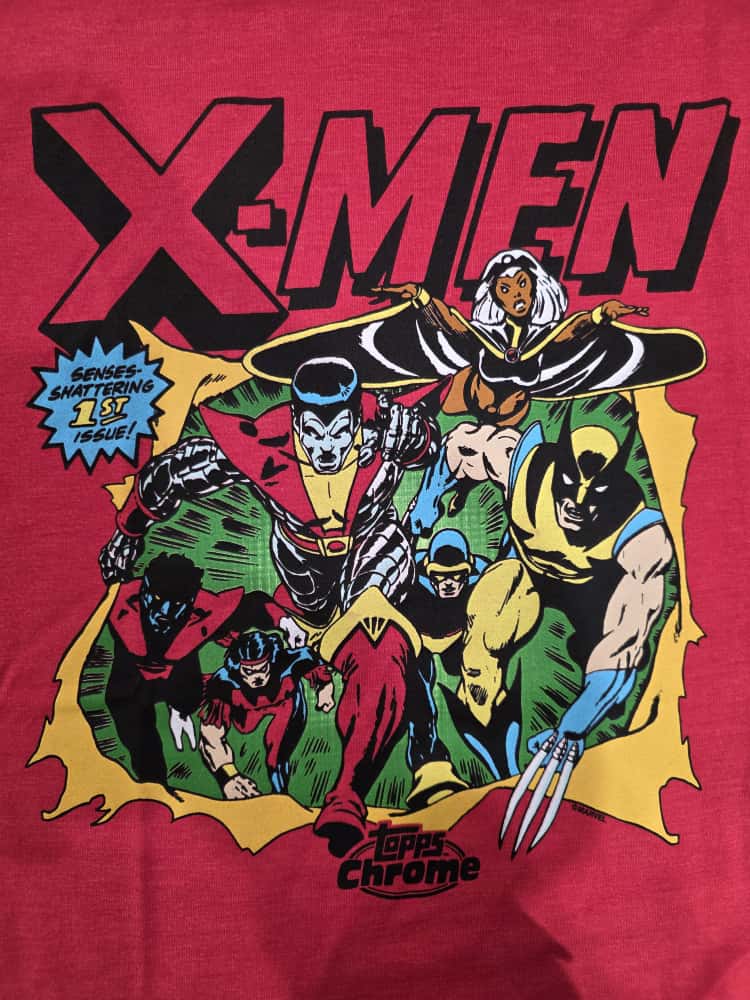 Topps Homage Marvel X-Men Comic Red T-Shirt