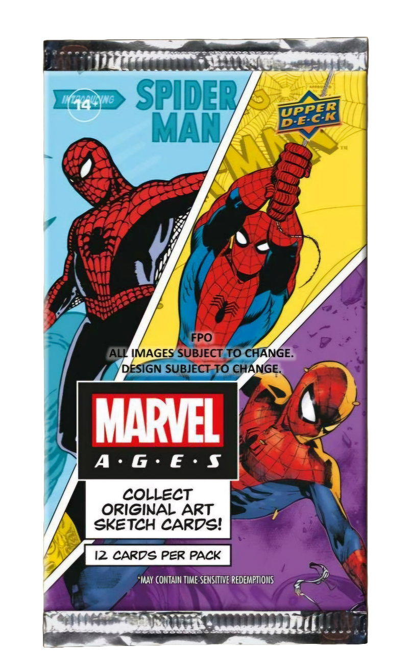 UPPER D·E·C·K 2020 MARVEL AGES 新品未開封4パック Upper Deck - 2020 Marvel Ages - Hobby Pack – jawbreakers
