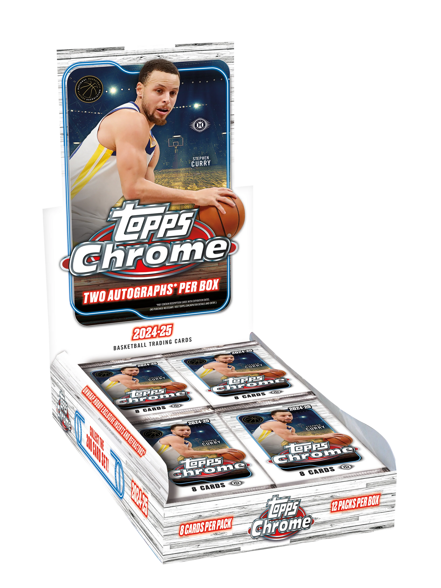 2024-25 Topps Chrome NBA Basketball Hobby Box