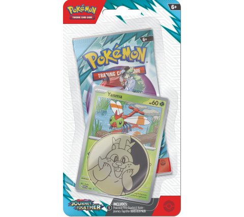Pokemon - Scarlet and Violet - Journey Together - SV09 - Checklane Blister Pack - Styles Vary
