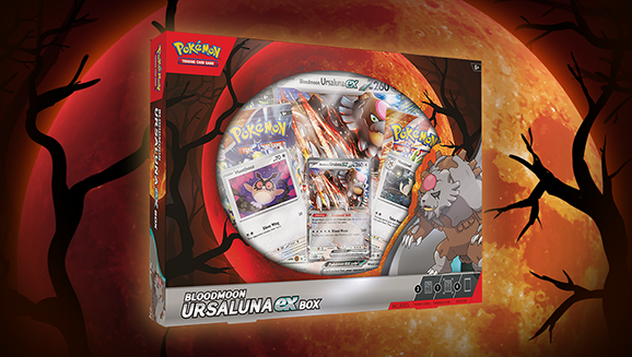 Pokemon - Bloodmoon Ursaluna EX Box