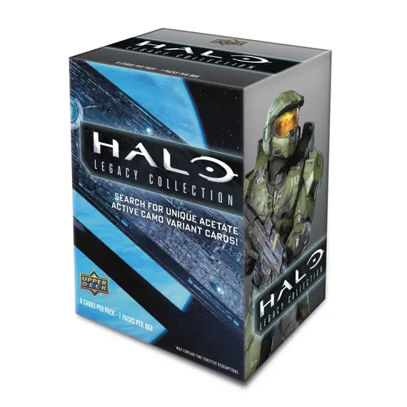2023 Upper Deck Halo Legacy Collection Blaster Box