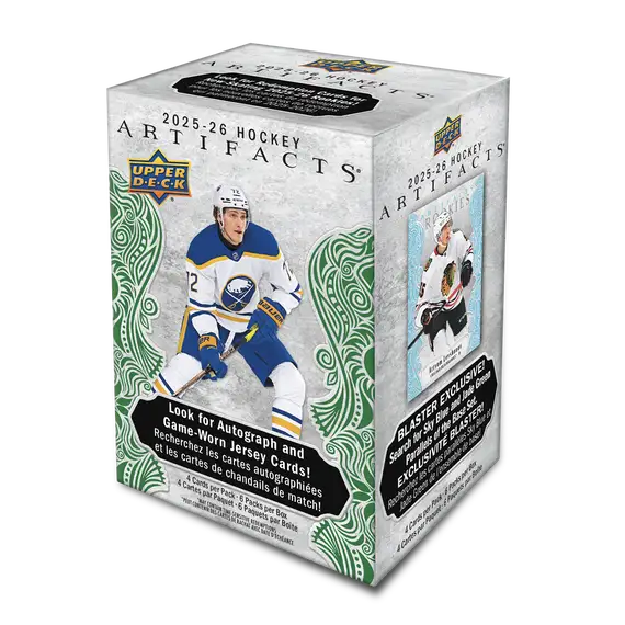 2025-26 Upper Deck Artifacts NHL Hockey Blaster Box