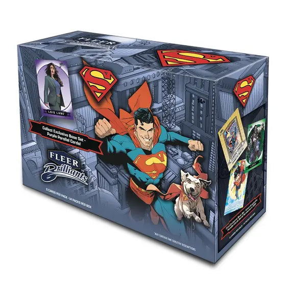 2025 Upper Deck Fleer Brilliants Superman Mega Box