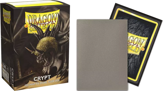 Dragon Shield 100 Standard Size Sleeves - Matte Dual - Crypt