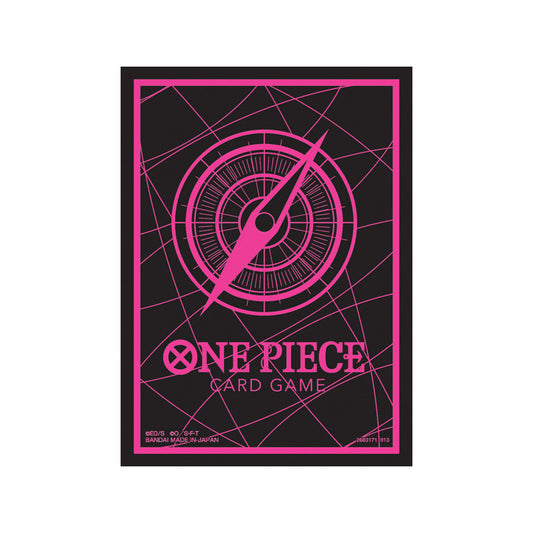 Bandai - One Piece - Card Sleeves - Black X Pink Card Back