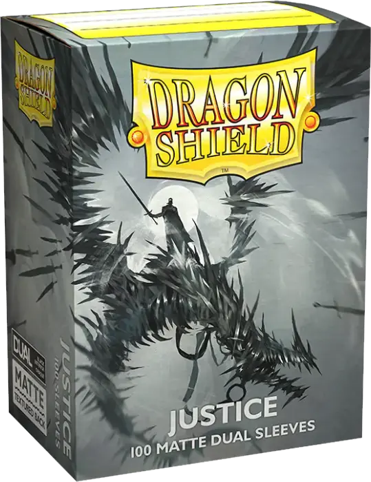 Dragon Shield - 100 Standard Sleeves - Matte Dual Justice