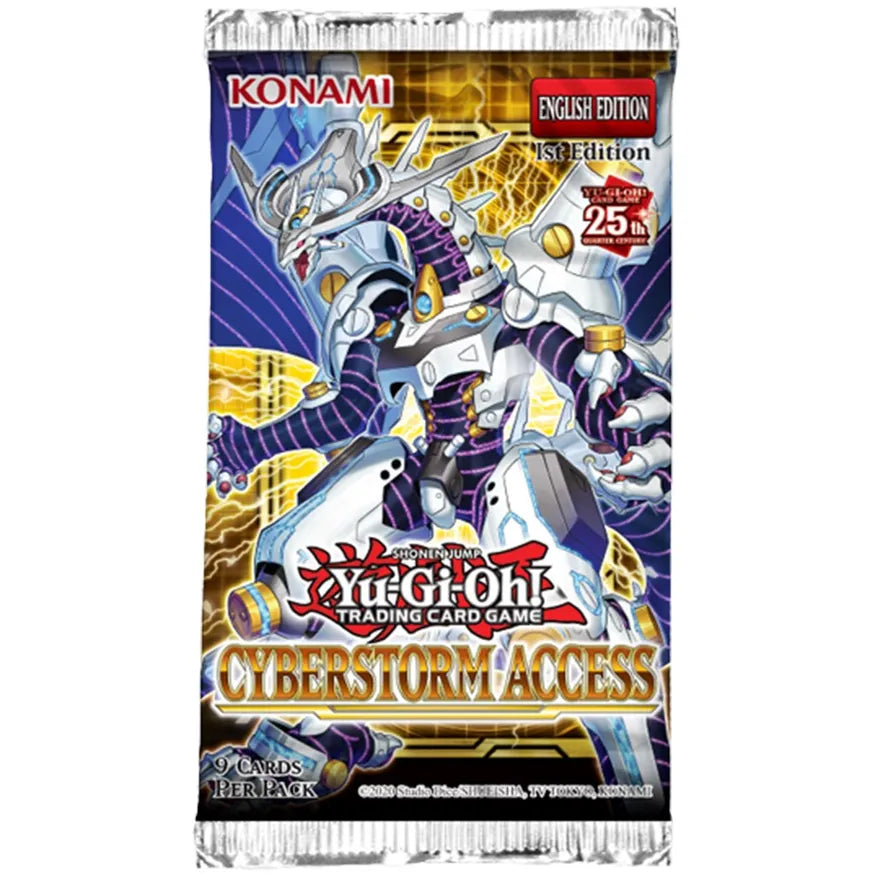Konami - Yu-Gi-Oh! - Cyberstorm Access - 1st Edition - Booster Pack
