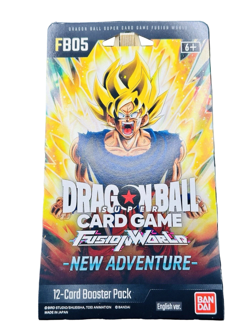 fusion world new adventure booster box Dragon Ball Super Card Game Fusion World New Adventure Booster Box Japanese FB05