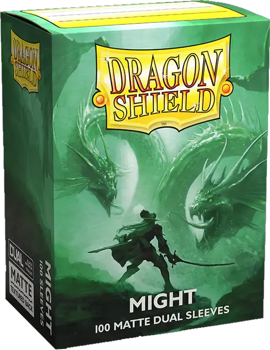 Dragon Shield - 100 Standard Sleeves - Matte Dual Sleeves - Might