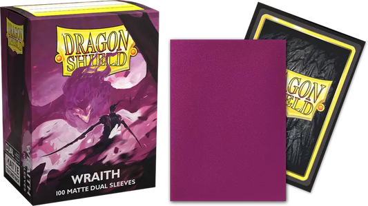 Dragon Shield - 100 Standard Sleeves - Matte Dual - Wraith