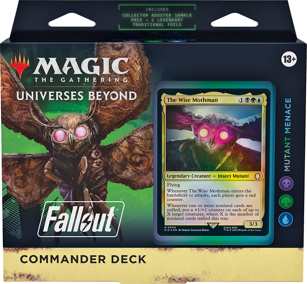 Magic the Gathering - MTG - Fallout - Commander Decks - Styles Vary