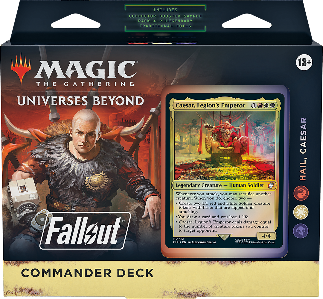 Magic the Gathering - MTG - Fallout - Commander Decks - Styles Vary