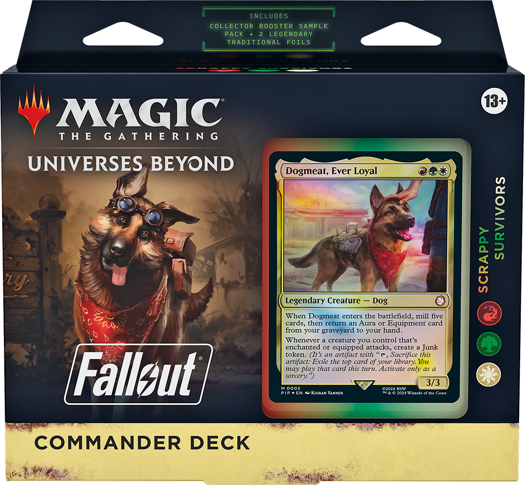 Magic the Gathering - MTG - Fallout - Commander Decks - Styles Vary