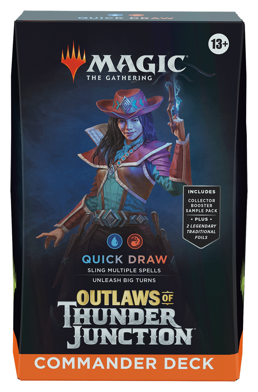 Magic the Gathering - MTG - Outlaws of Thunder Junction - Commander Deck - Styles Vary