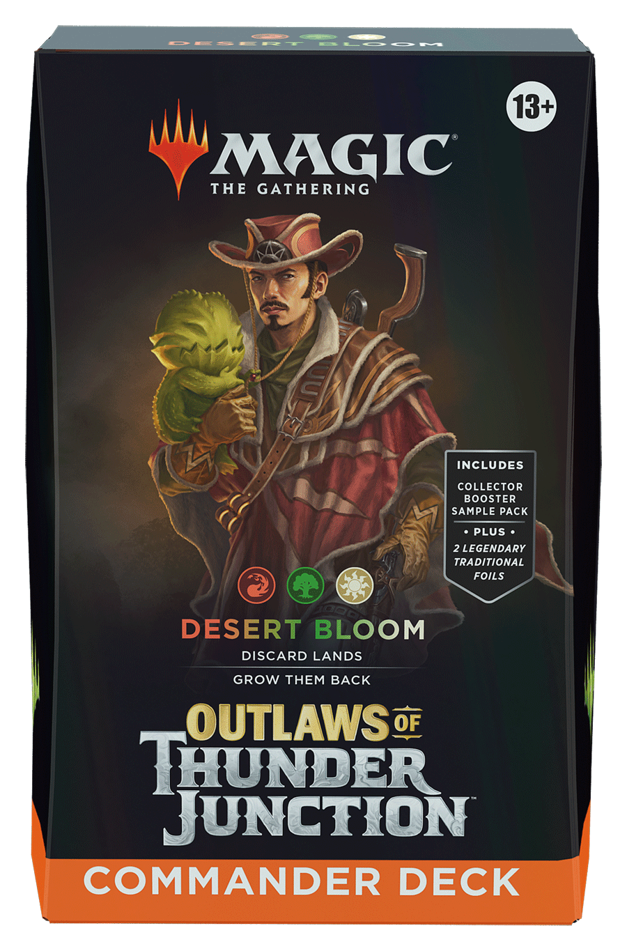 Magic the Gathering - MTG - Outlaws of Thunder Junction - Commander Deck - Styles Vary