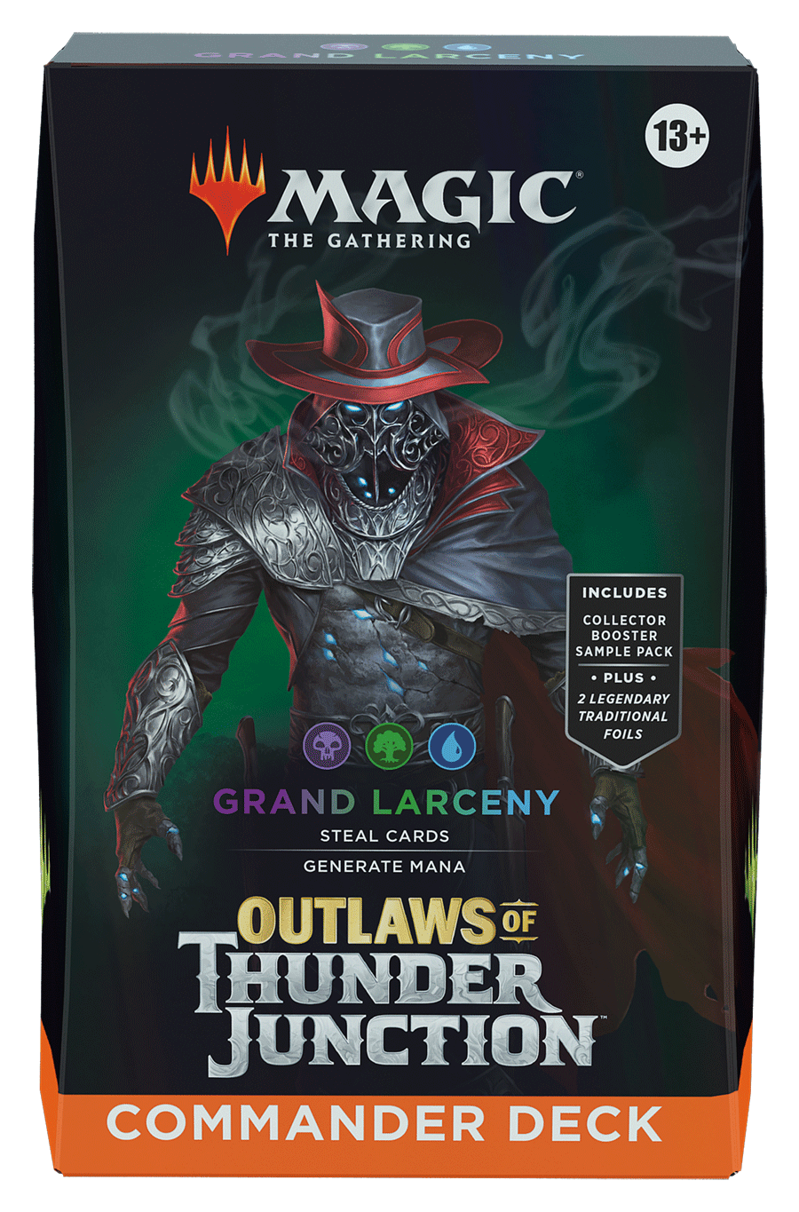 Magic the Gathering - MTG - Outlaws of Thunder Junction - Commander Deck - Styles Vary