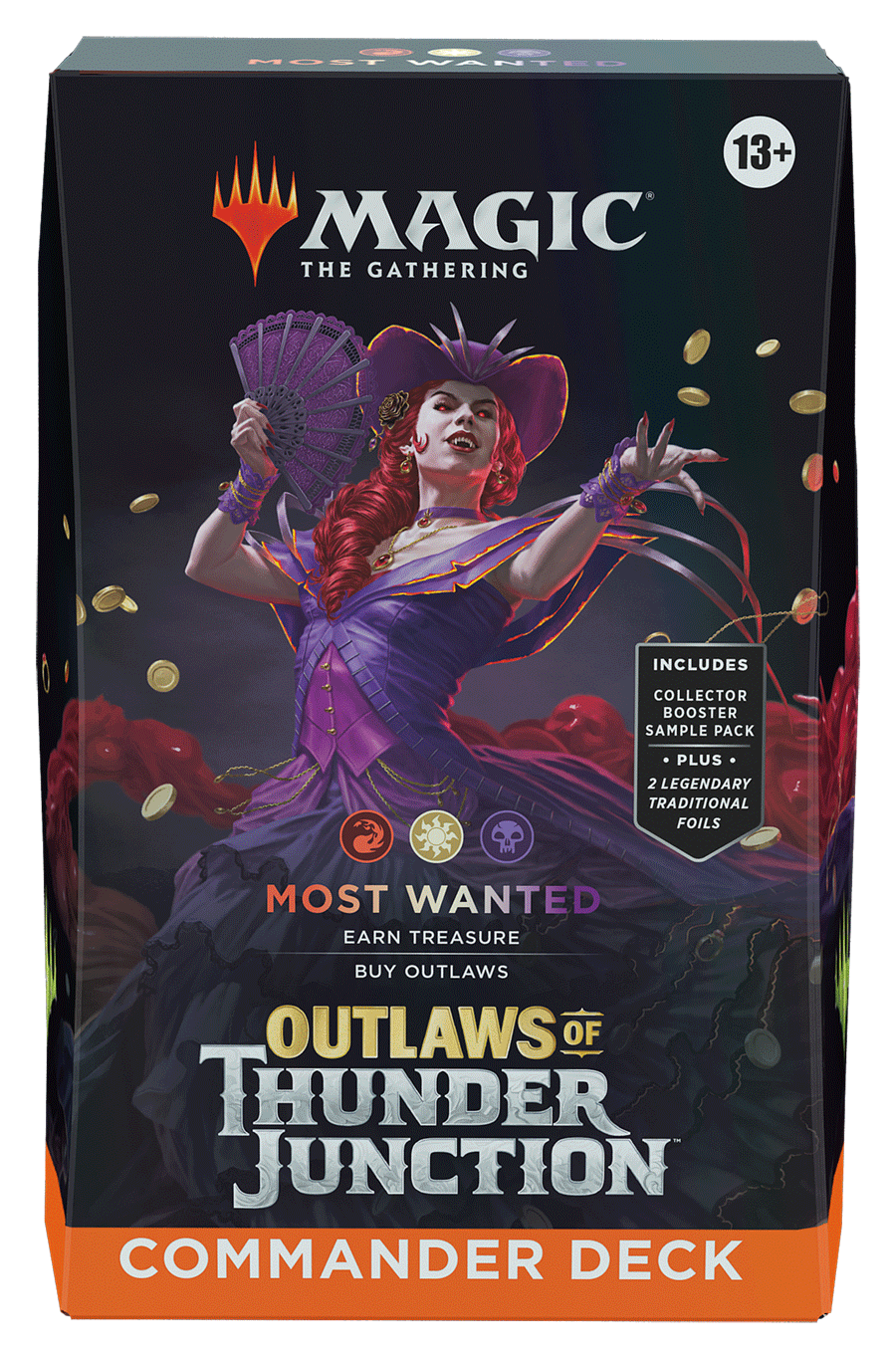 Magic the Gathering - MTG - Outlaws of Thunder Junction - Commander Deck - Styles Vary