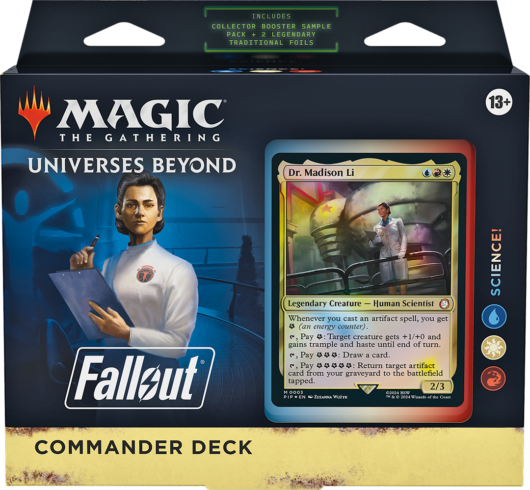 Magic the Gathering - MTG - Fallout - Commander Decks - Styles Vary