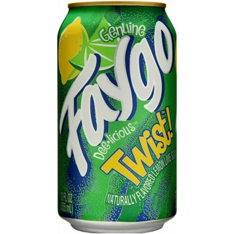 Faygo Lemon Lime Twist 12 floz