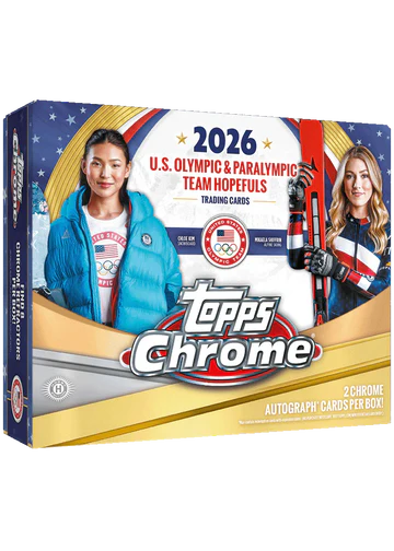 2026 Topps Chrome U.S Winter Olympic & Paralympic Team Hopefuls Hobby Box