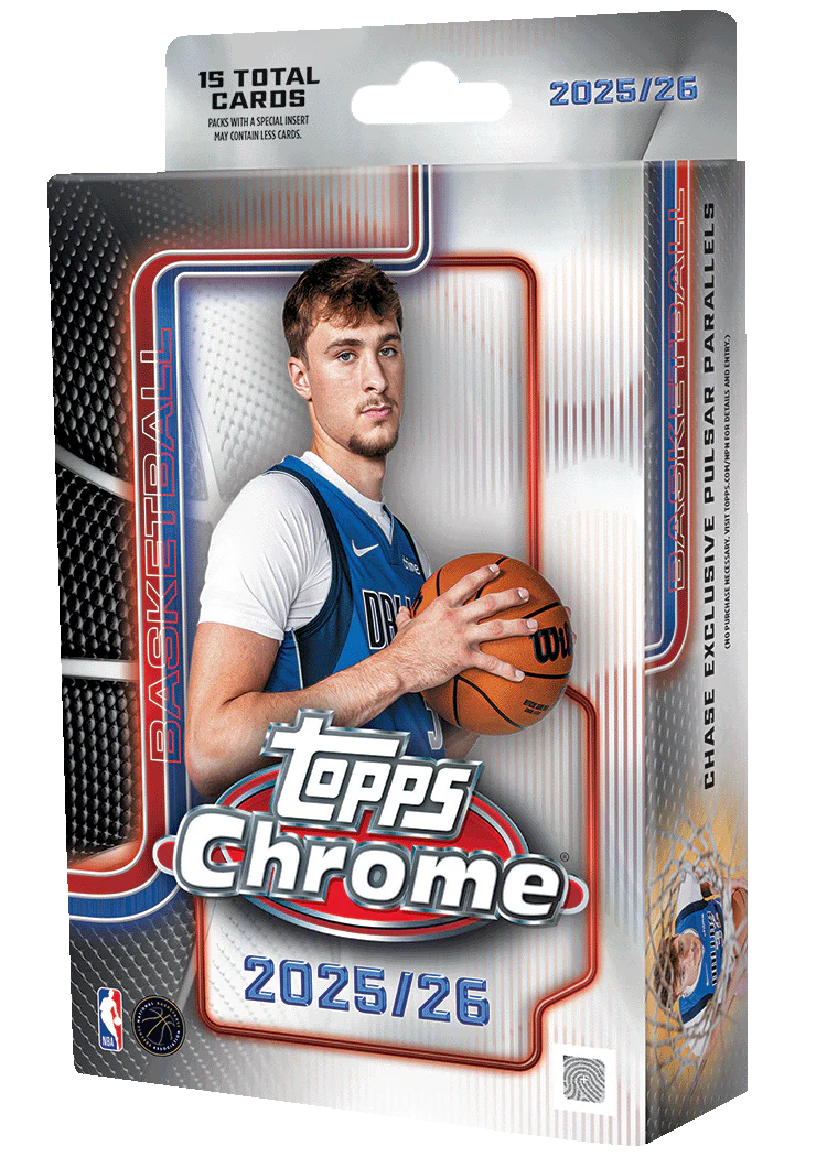 2025-26 Topps Chrome NBA Basketball Hanger Box