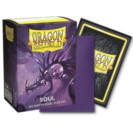 Dragon Shield - 100 Standard Sleeves - Matte Dual Sleeves - Soul