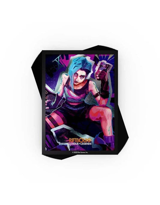 Riftbound - League Of Legends - 100 Art Sleeves - Jinx