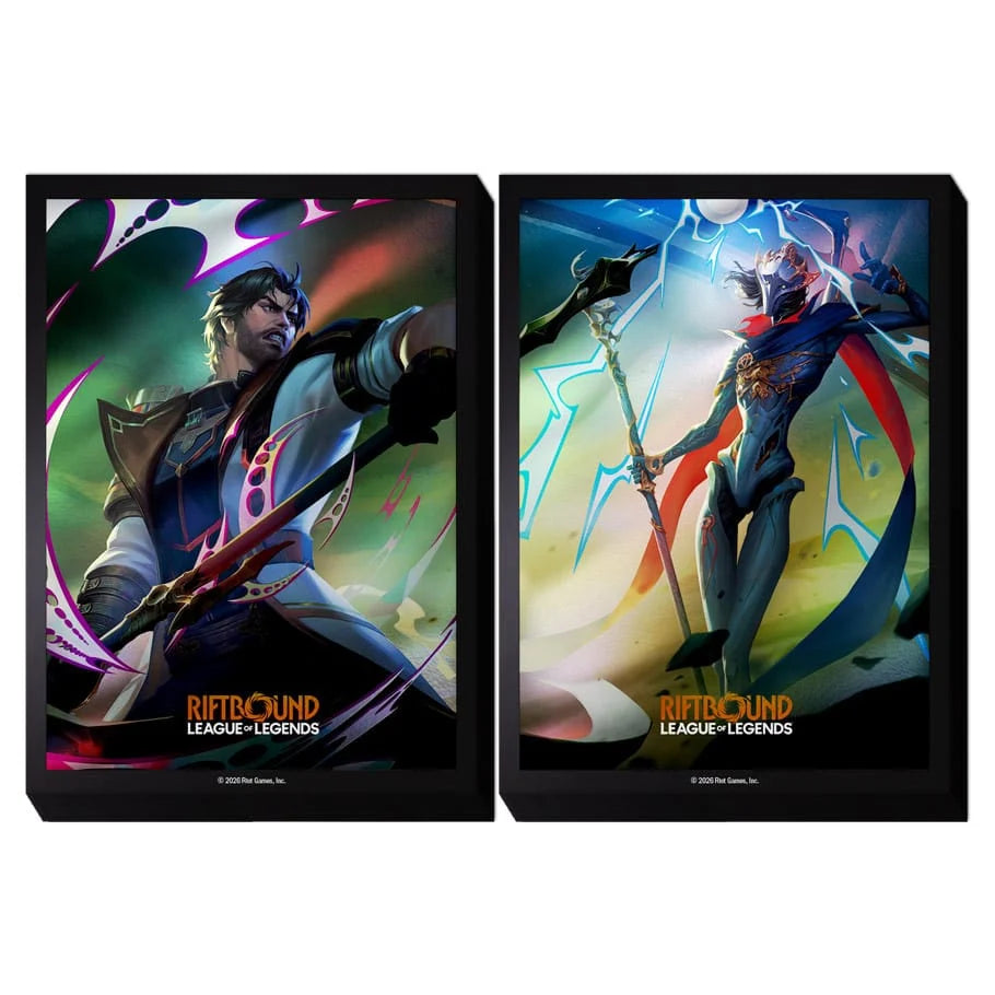 Riftbound - League Of Legends - 100 Art Sleeves - Jayce Vs Victor
