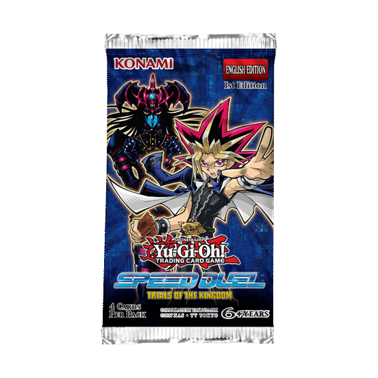 Konami - Yu-Gi-Oh! - Speed Duel - Trials of The Kingdom - 1st Edition - Booster Pack