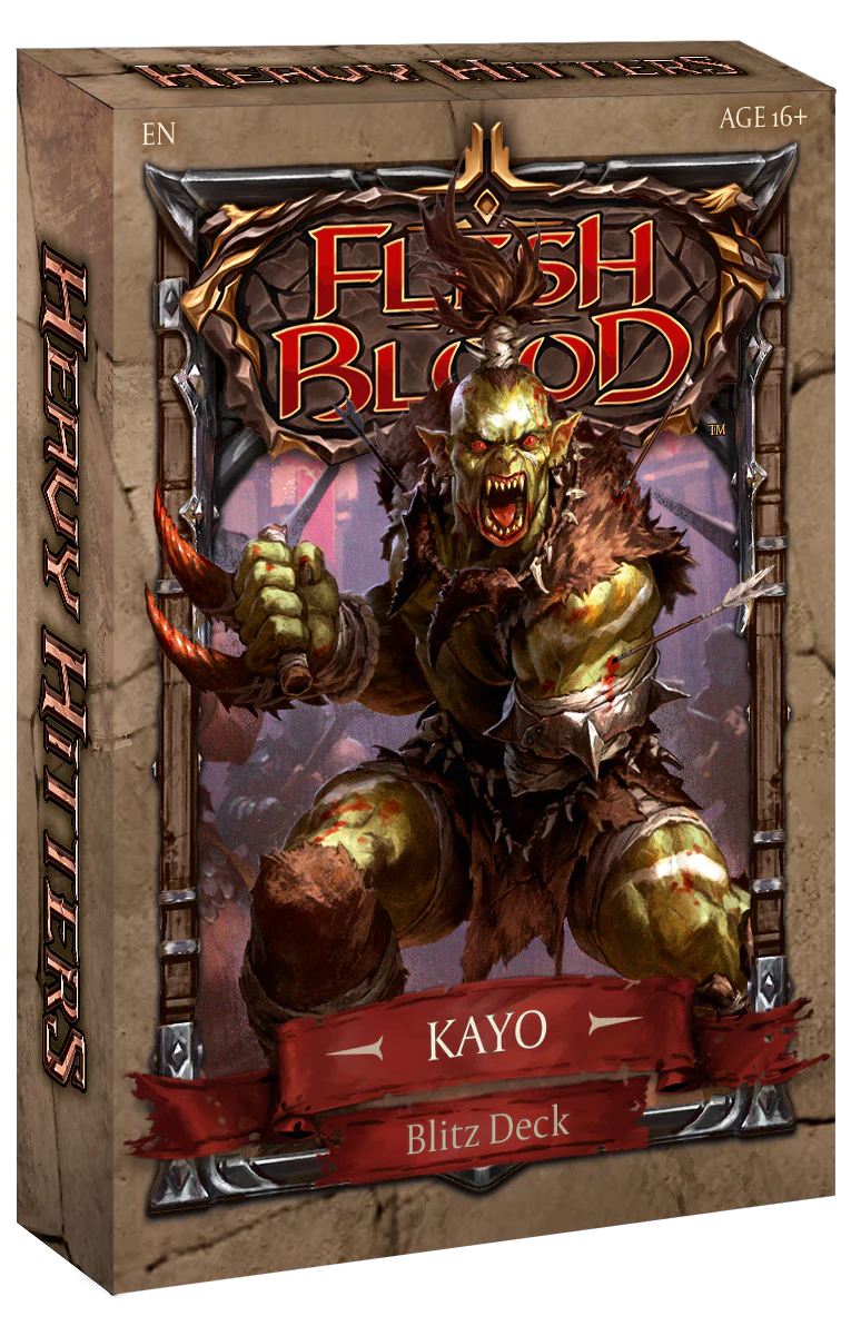 Flesh and Blood - Heavy Hitters - Blitz Deck - Styles Vary