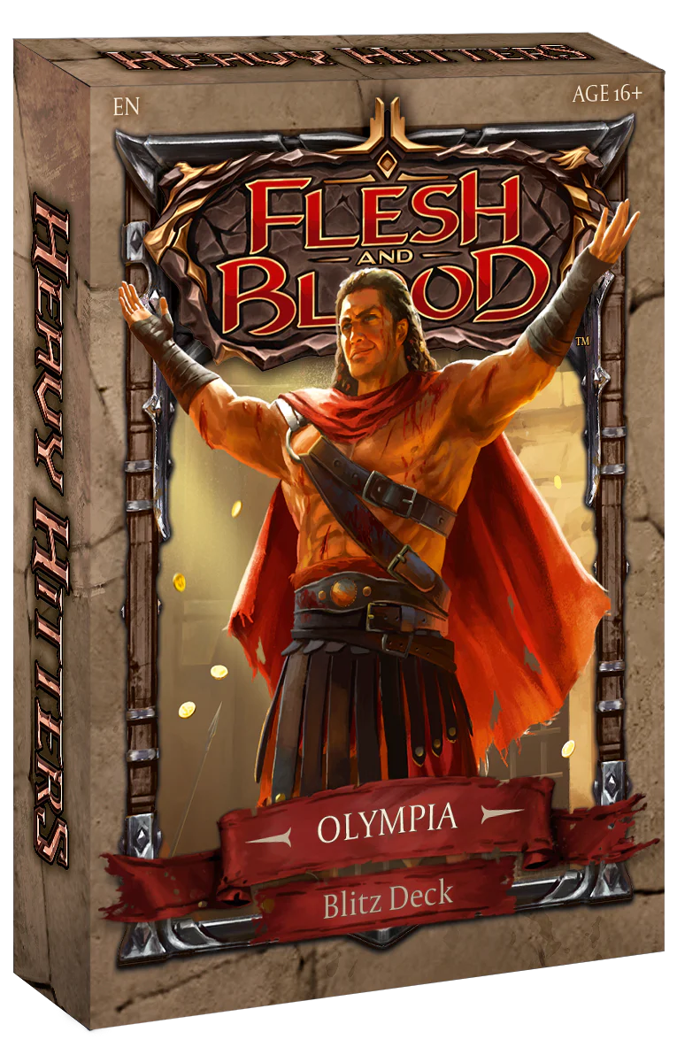 Flesh and Blood - Heavy Hitters - Blitz Deck - Styles Vary