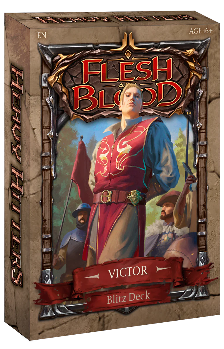 Flesh and Blood - Heavy Hitters - Blitz Deck - Styles Vary