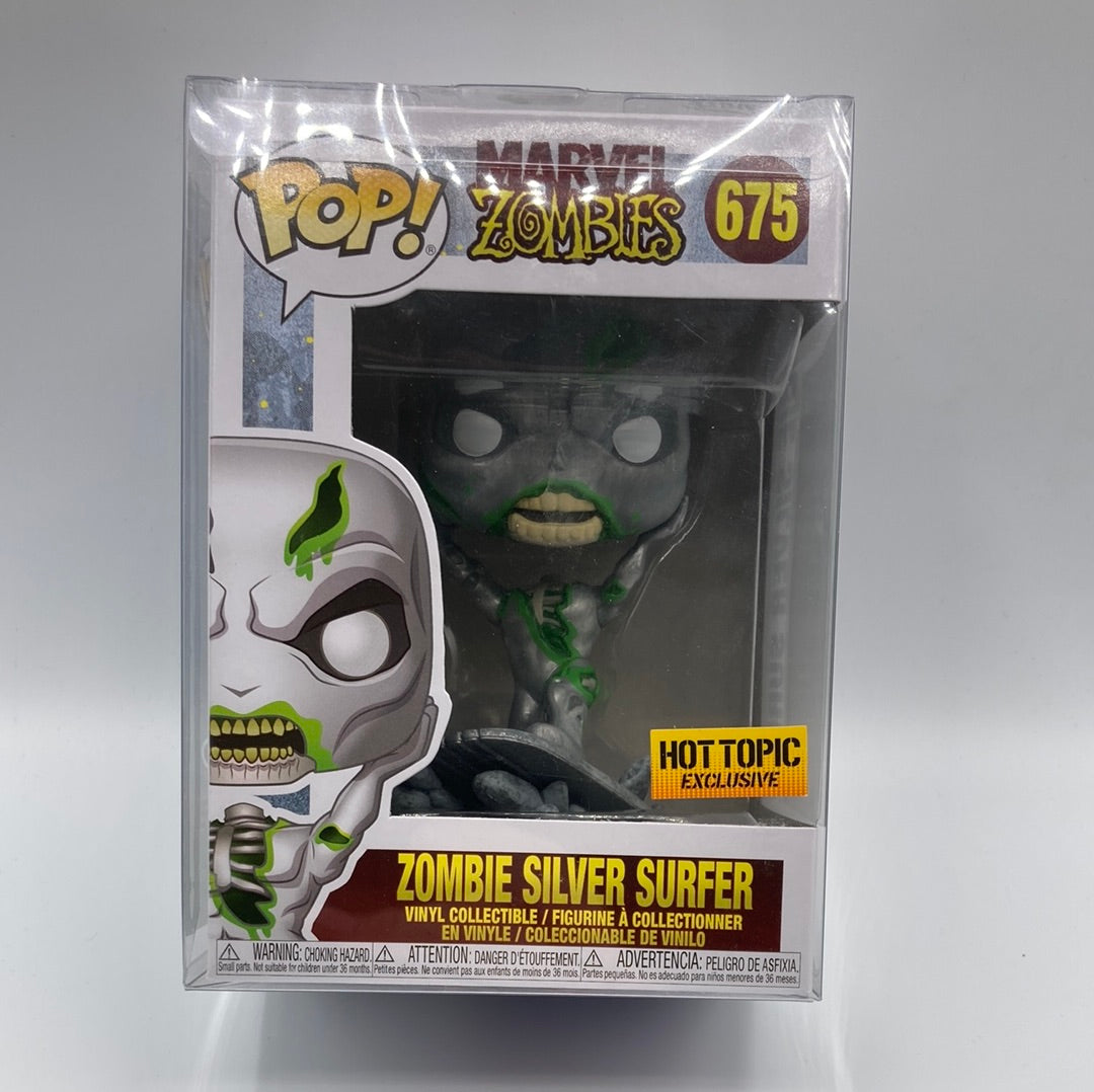 Funko POP!- Marvel Zombies #675 Zombie Silver Surfer