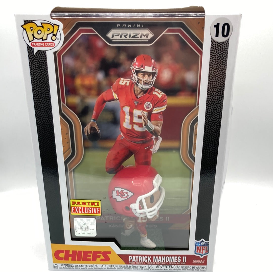Patrick Mahomes Funko Pop Display