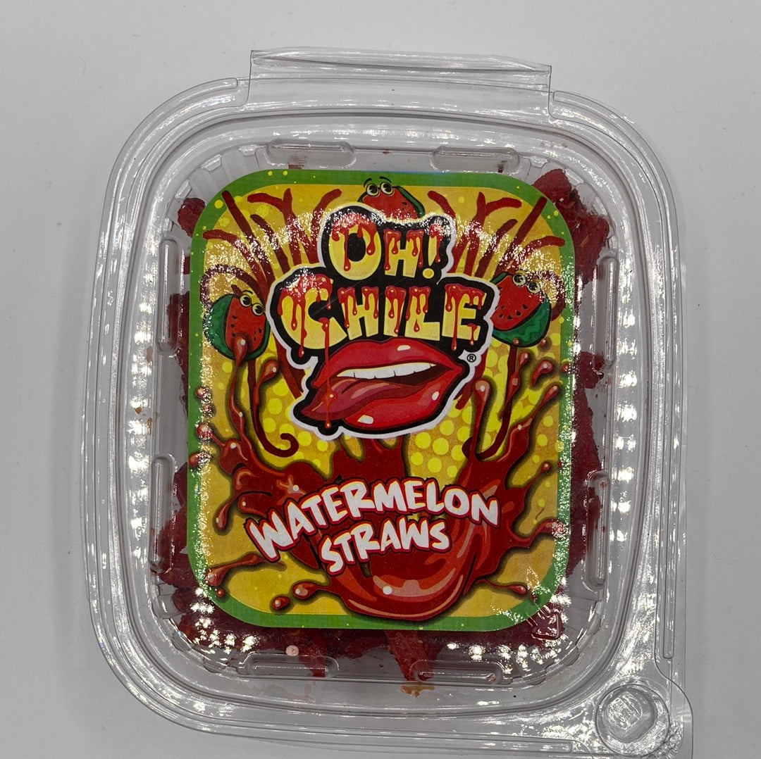 Oh Chile Watermelon Straws
