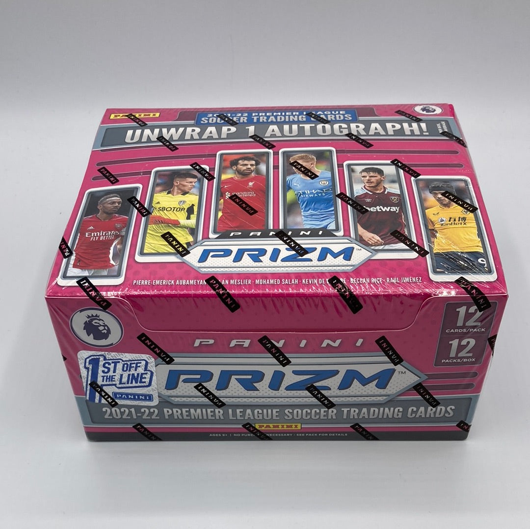 2021-22 Prizm FOTL Premier League Soccer Hobby Box