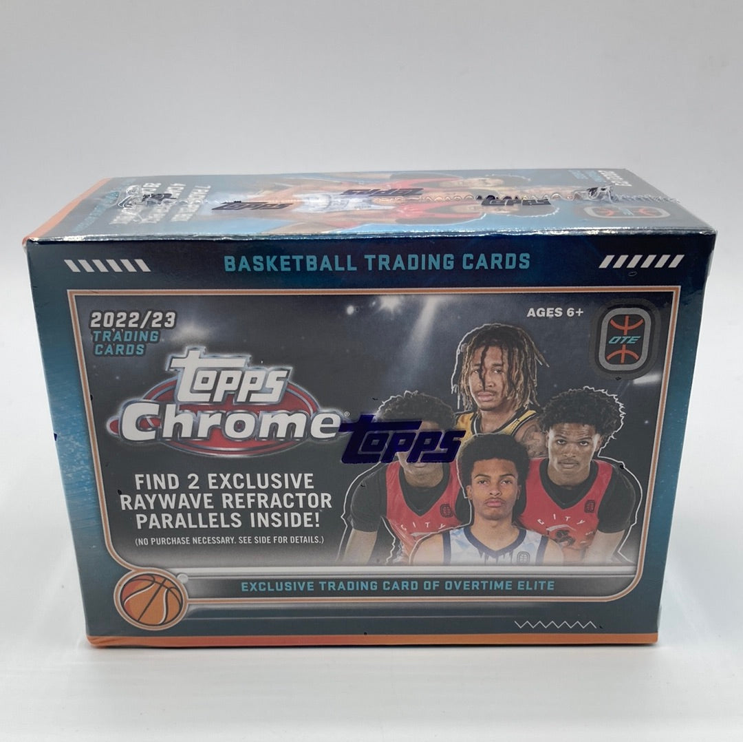 2022 Topps Chrome Basketball OTE Blaster Box