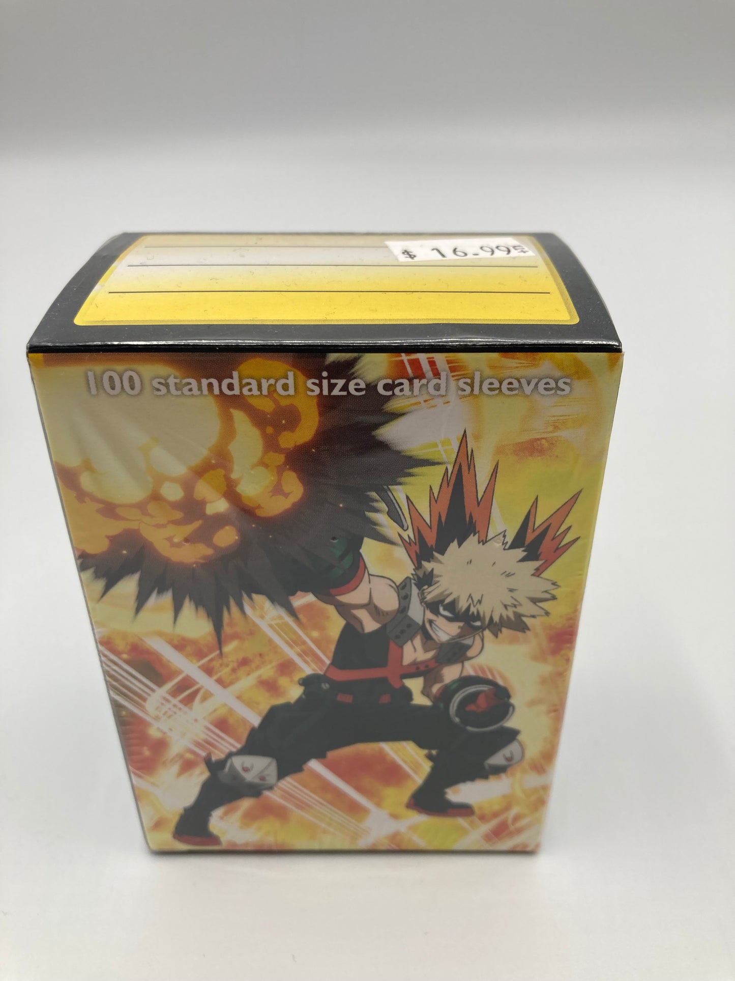 Dragon Shield - 100 Standard Sleeves - My Hero Academia - Bakugou Katsuki - Brushed Art