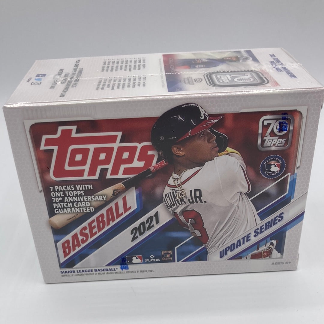 2021 Topps MLB Baseball Update Series Blaster Box