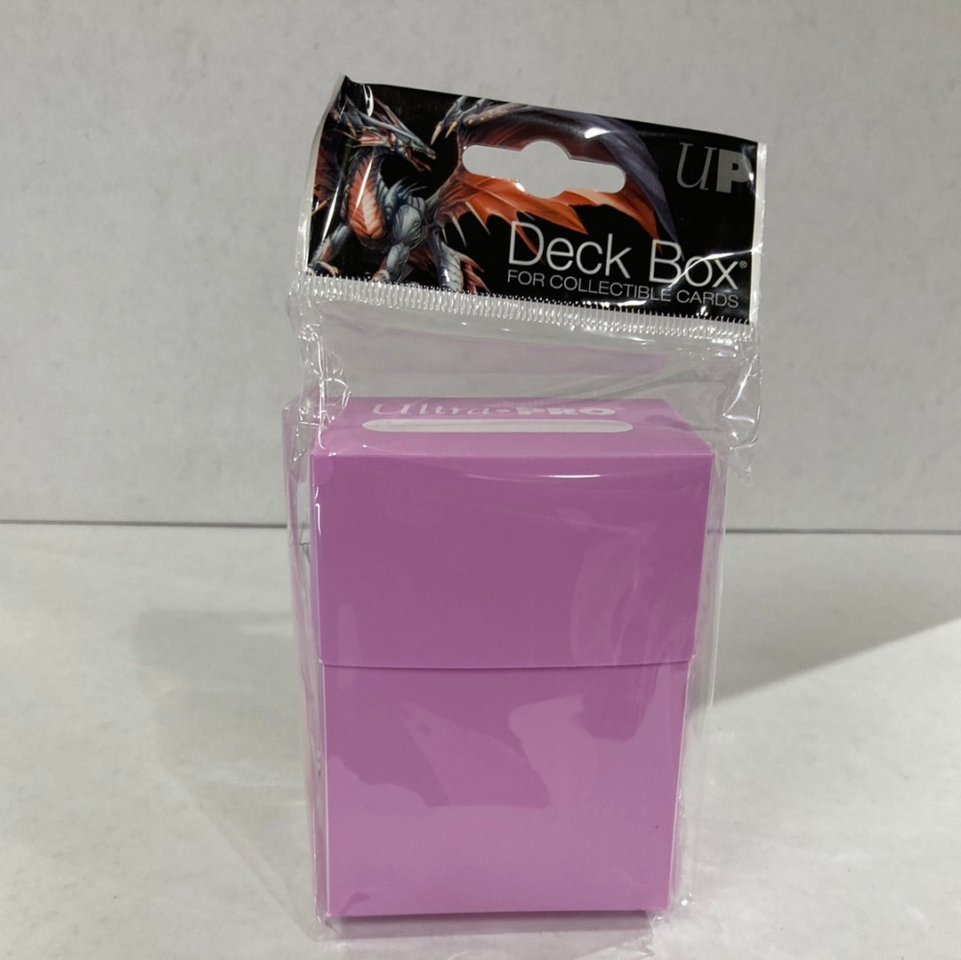 Ultra Pro Plastic Deck Box Light Pink