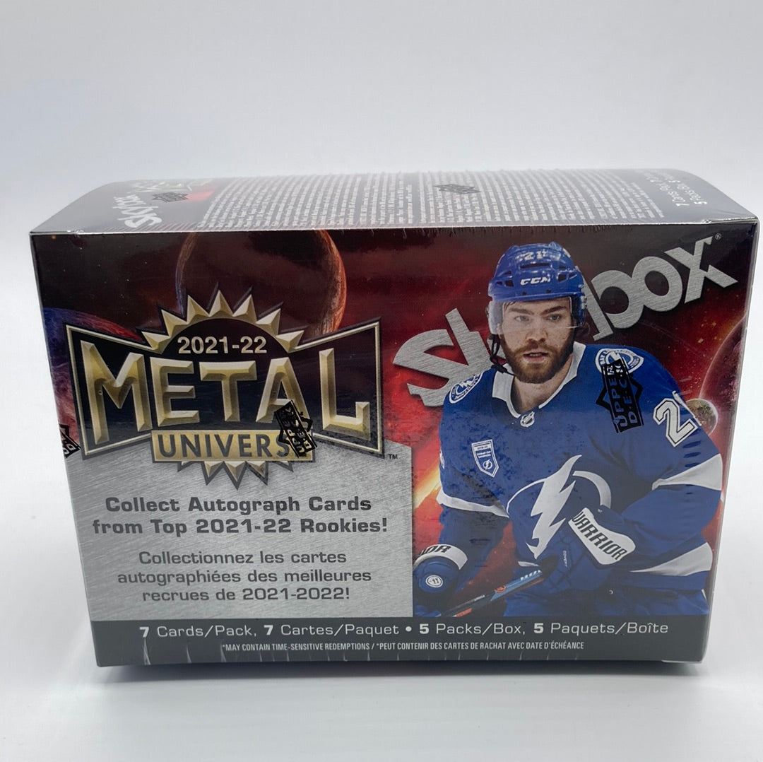 2021-22 Skybox Metal Universe Hockey Blaster Box