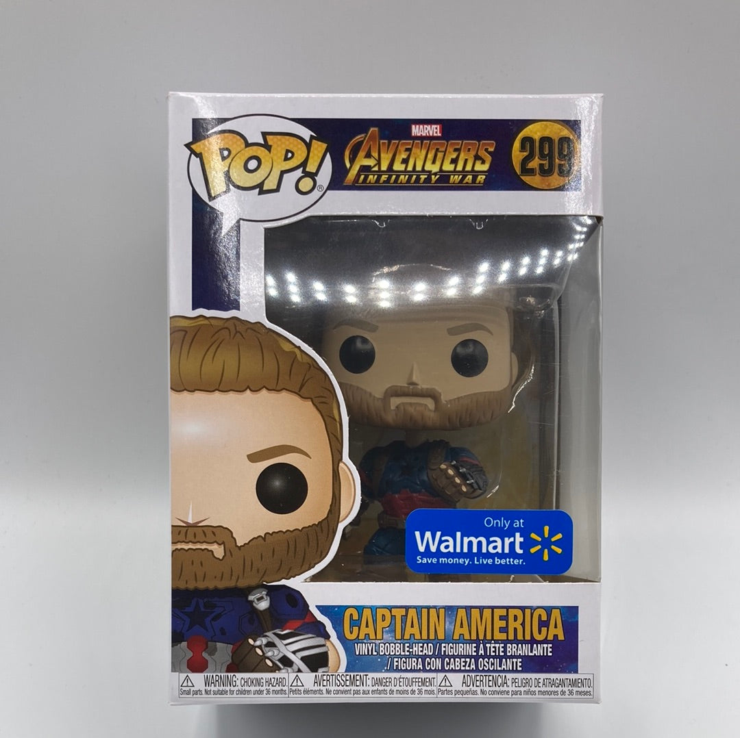 Funko POP!- Avengers Infinity War #299 Captain America