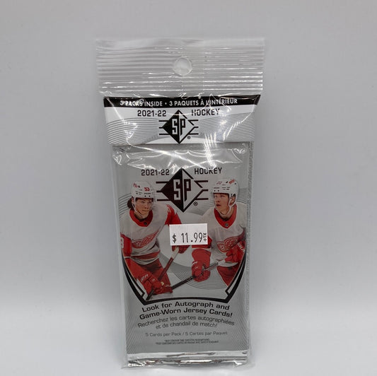 2021-22 SP Hockey Hanger Pack