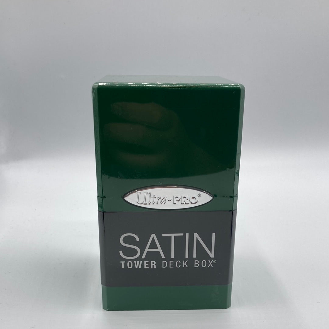 Ultra Pro-Classic-Satin Tower Deck Box-Forest Green