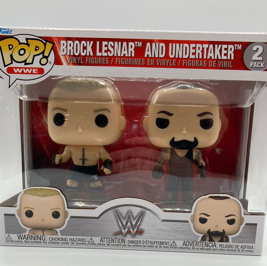 Funko POP!- WWE 2 pack Brock Lesnar and Undertaker