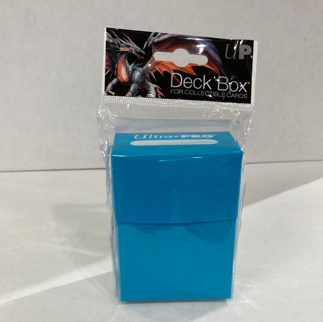 Ultra Pro Plastic Deck Box Blue
