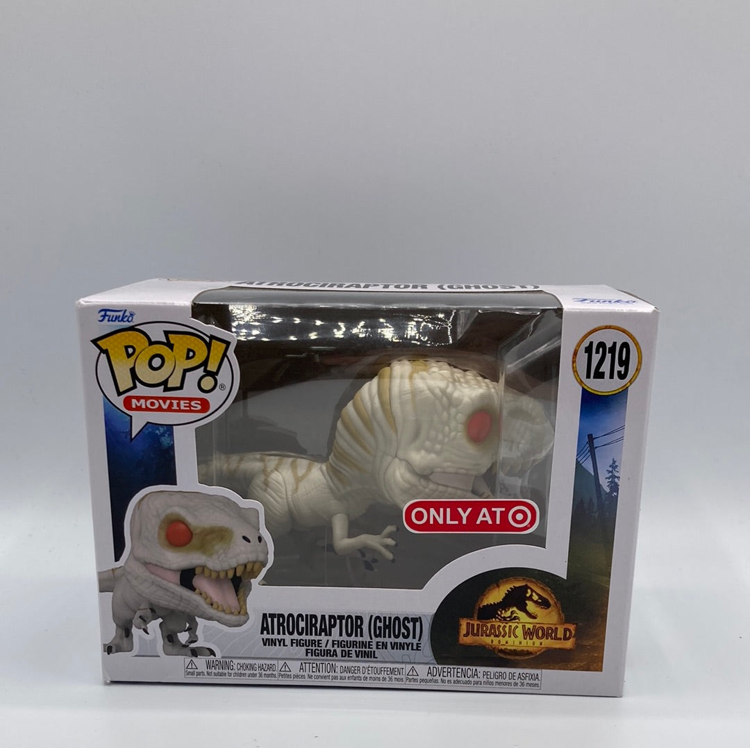 Funko POP!- Jurassic World Dominion #1219 Atrociraptor (Ghost)